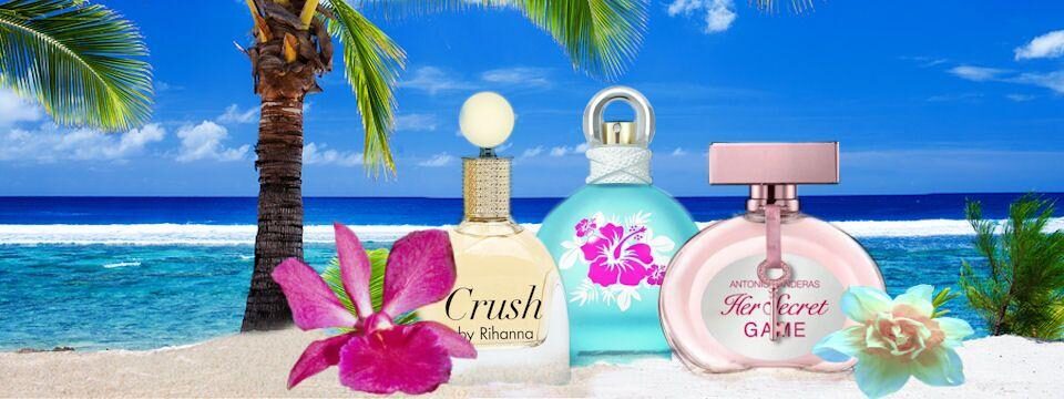Tropický január s parfumami celebrít