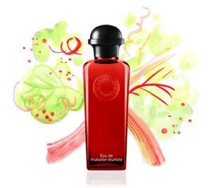 Vizuál novinky Hermes Eau de Rhubarbe Ecarlate EdC, zdroj: oficiálny web Hermes