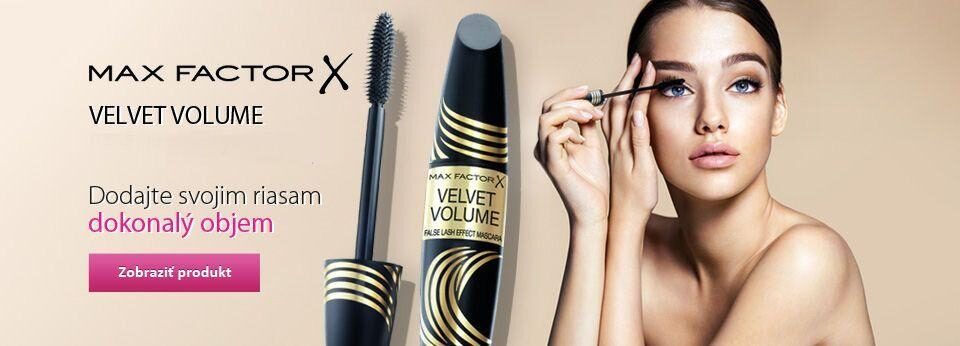 Riasenka Max Factor pre nekonečnú dĺžku rias